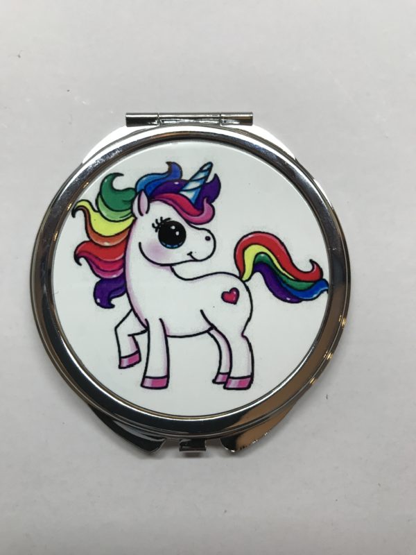 Unicorn Compact Mirror