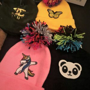 Custom Pom Pom Hats